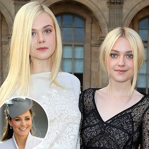 Elle Fanning, Dakota Fanning, Kate Middleton Elle Fanning, Dakota Fanning, Kate Middleton
